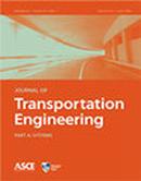 Journal Of Transportation Engineering Part A-systems