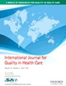 International Journal For Quality In Health Care