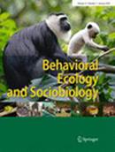 Behavioral Ecology And Sociobiology