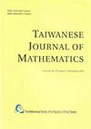 Taiwanese Journal Of Mathematics投稿