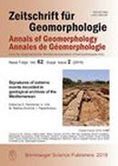 Zeitschrift Fur Geomorphologie投稿