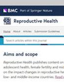 Reproductive Health投稿