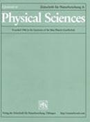 Zeitschrift Fur Naturforschung Section A-a Journal Of Physical Sciences