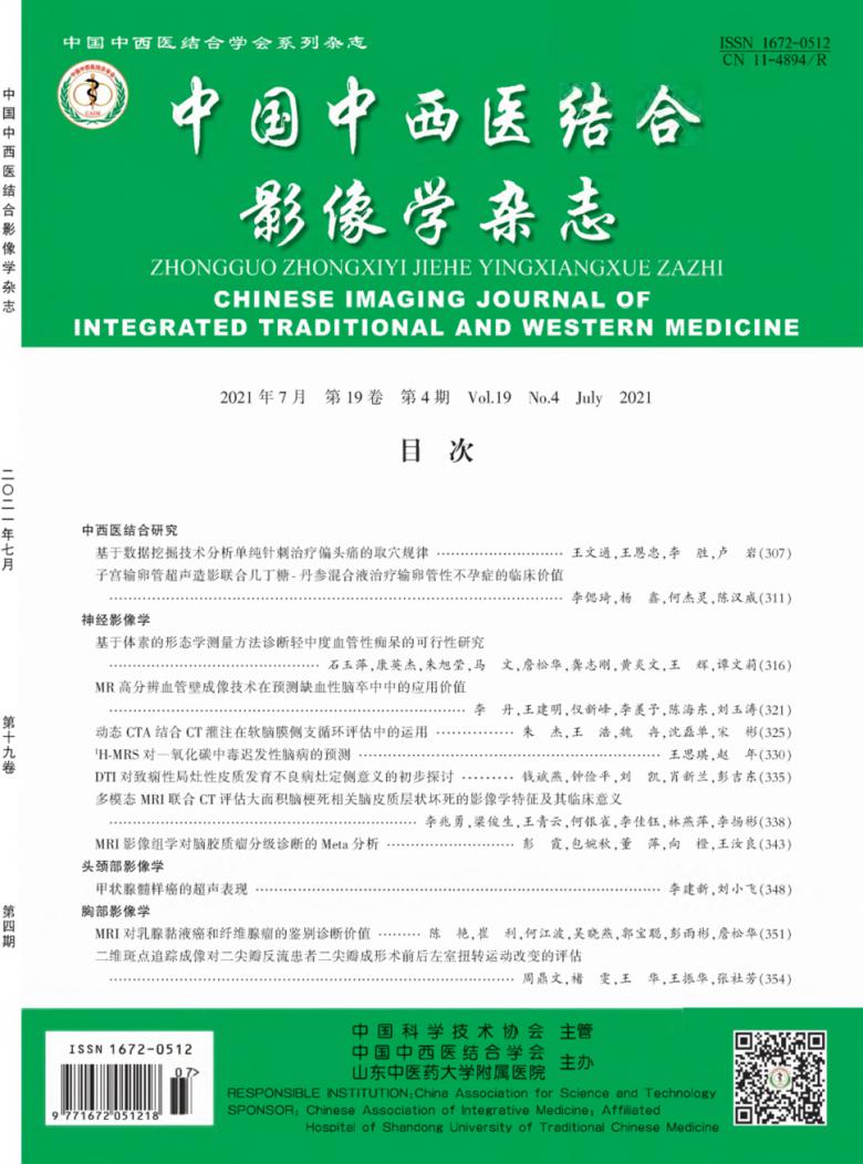 中国中西医结合影像学杂志