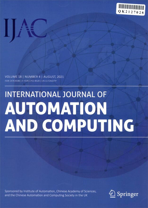 International Journal of Automation Computing杂志